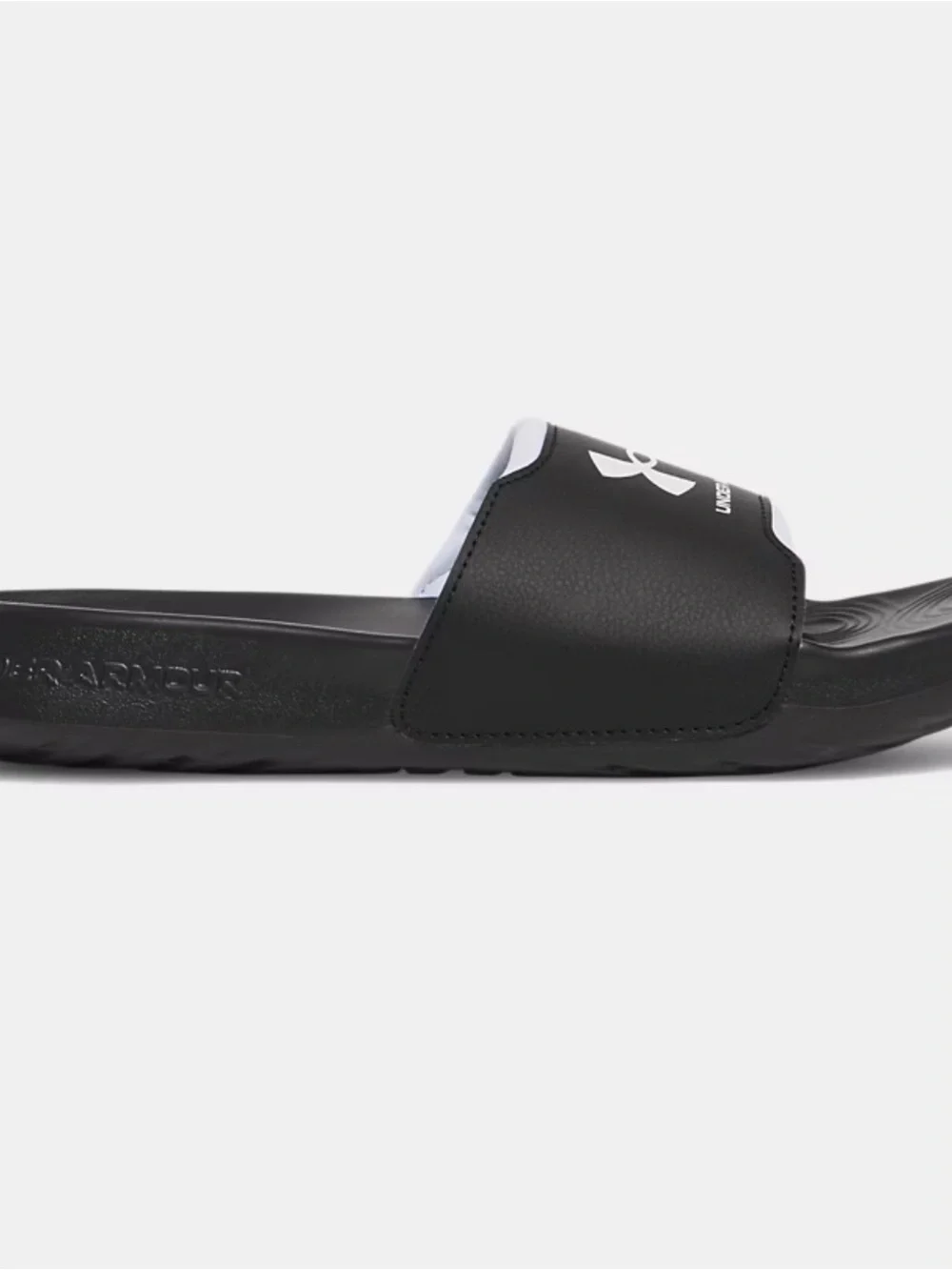 NWT! Under Armour Ignite Select slides Sandals Men’s Size 12 Black white